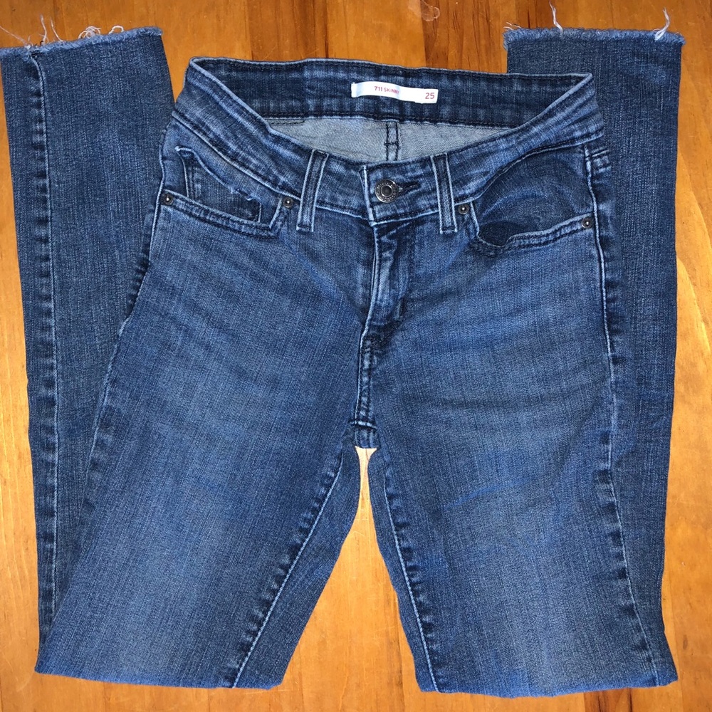 levi, high rise jeans